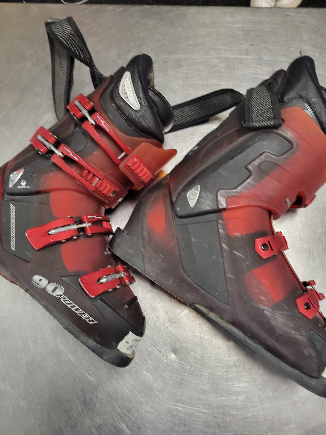 Used Rossignol Power 90 275 Mp M09.5 W10.5 Men's Downhill Ski Boots