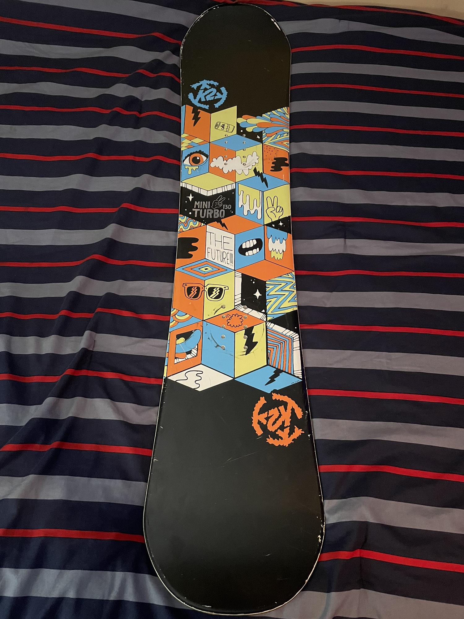 Kid's K2 Without Bindings True Twin Mini Turbo Snowboard SidelineSwap
