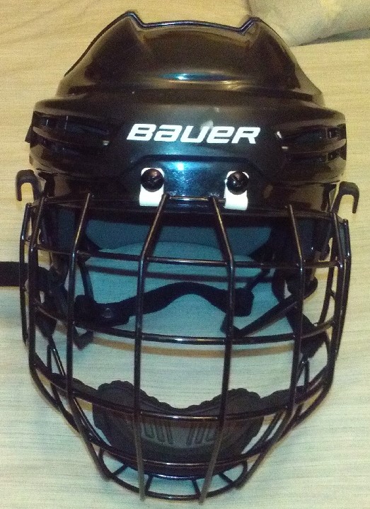 Black Bauer IMS 5.0 Helmet w Cage SidelineSwap
