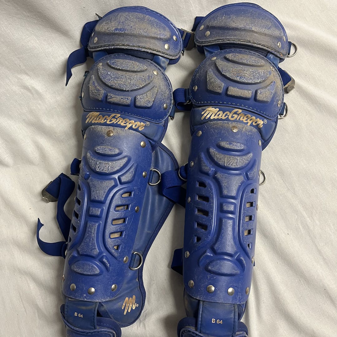 Used Macgregor B64 Junior Catcher's Shinguards SidelineSwap