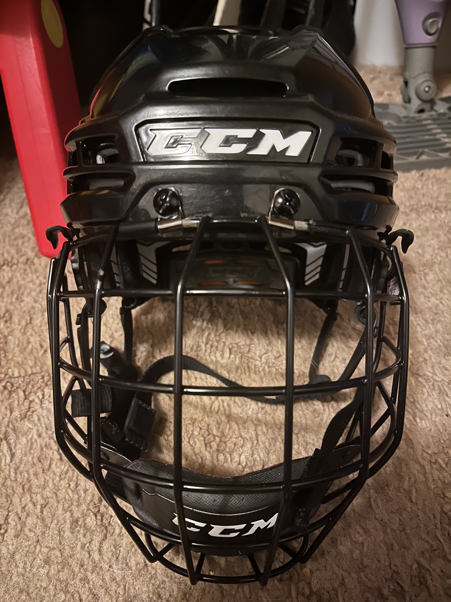 Used Medium CCM Pro Stock Tacks 910 Helmet SidelineSwap