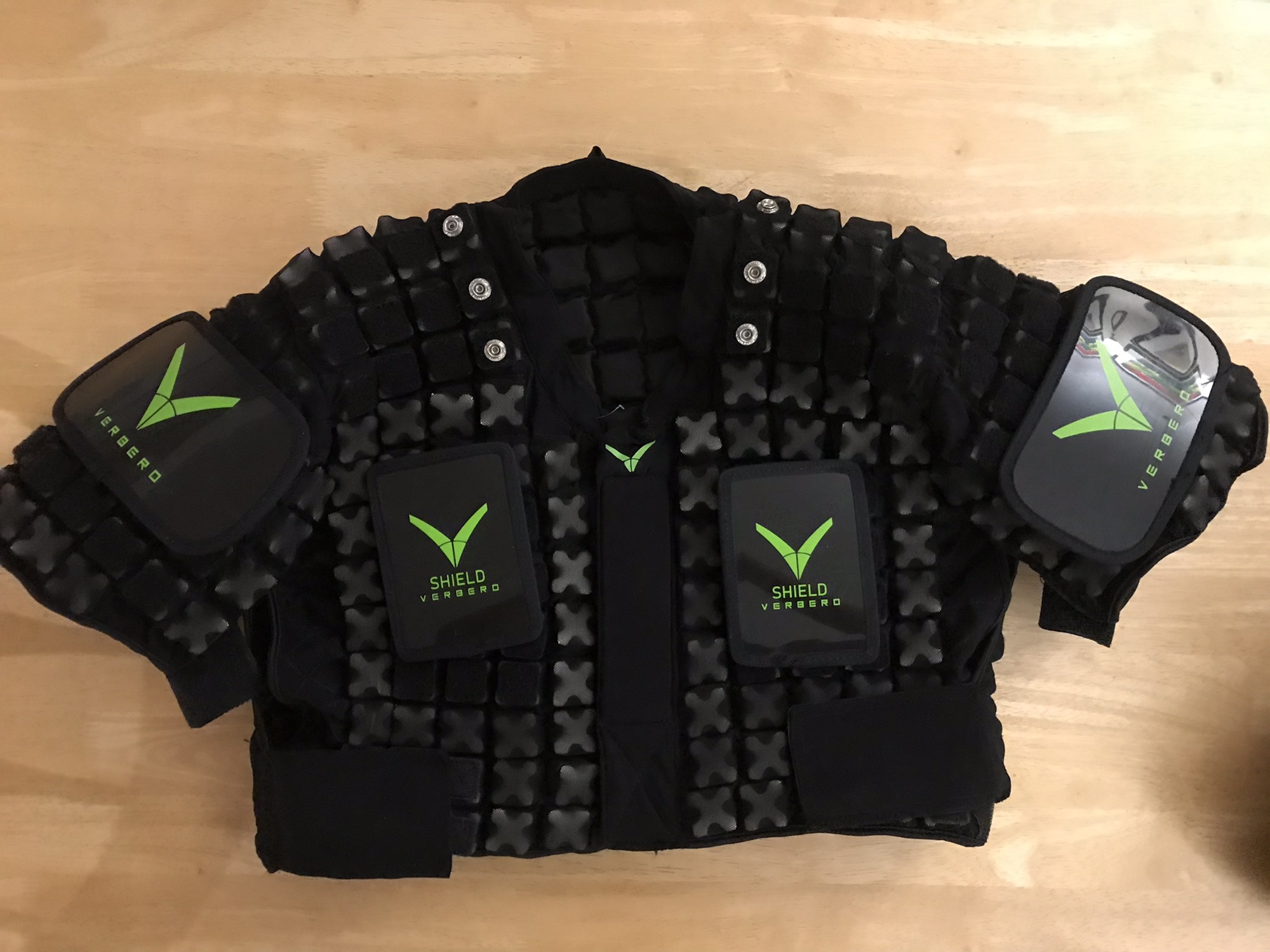 Senior Extra Large Verbero Shield Shoulder Pads SidelineSwap
