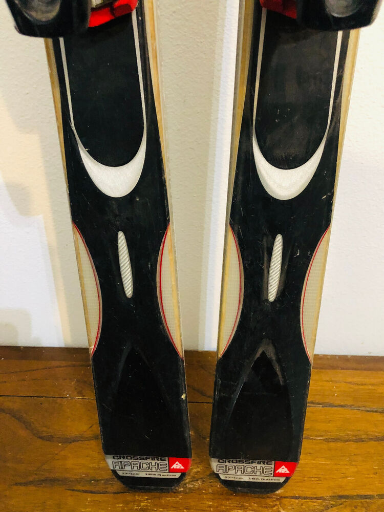 K2 Apache Crossfire Men's Downhill Skis Size 174 cm. Salomon Bindings FRESH TUNE SidelineSwap