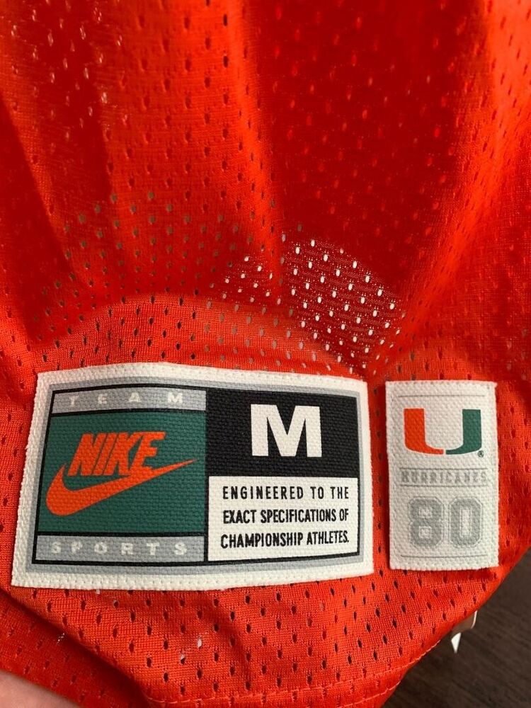 Jim Kelly Signed Nike Miami Hurricanes NCAA Jersey JSA Certification Jim Kelly Signed Nike Miami Hurricanes NCAA Jersey JSA Certification