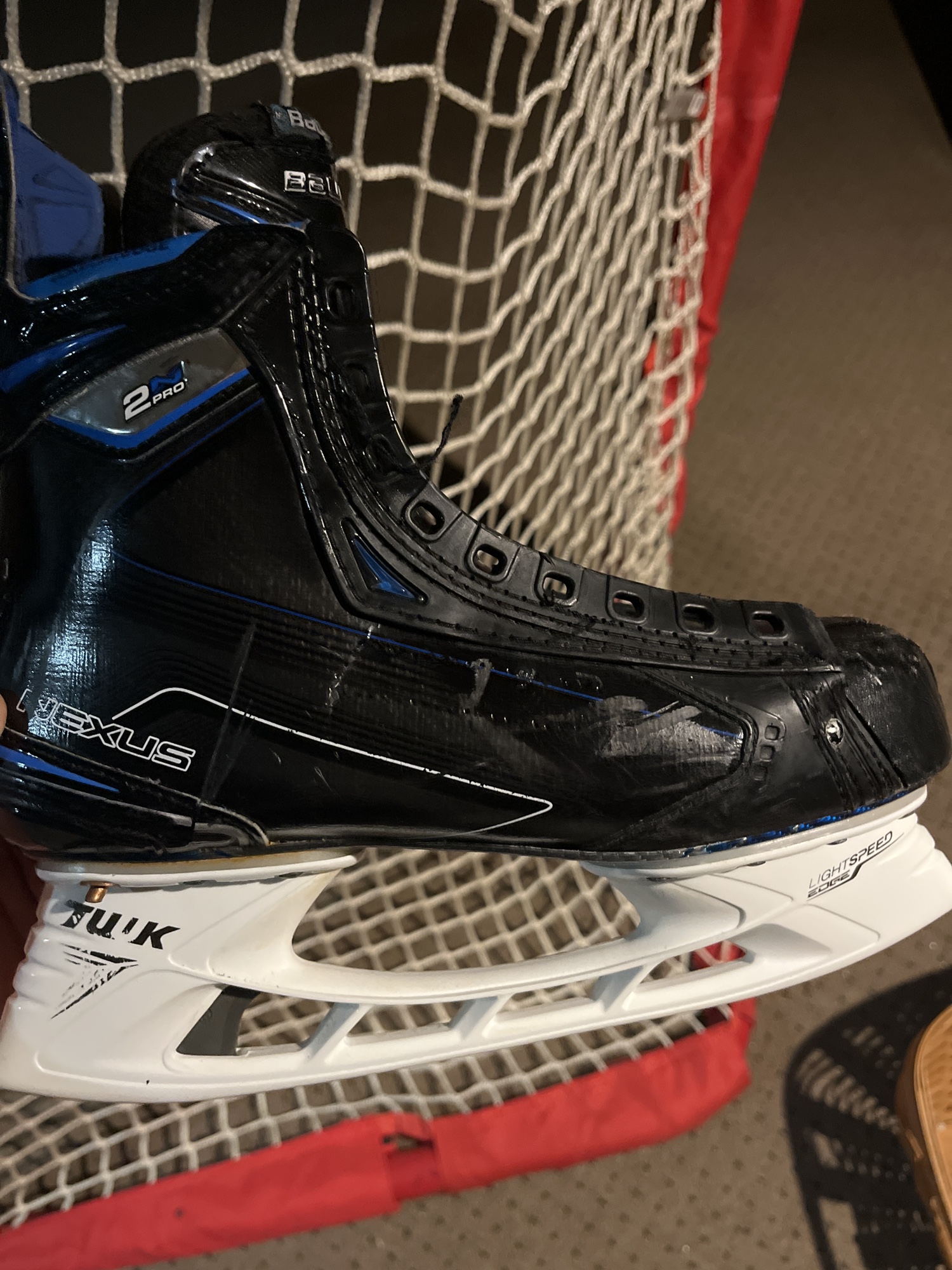 Senior Bauer Wide Width Size 8 Nexus 2N Hockey Skates SidelineSwap