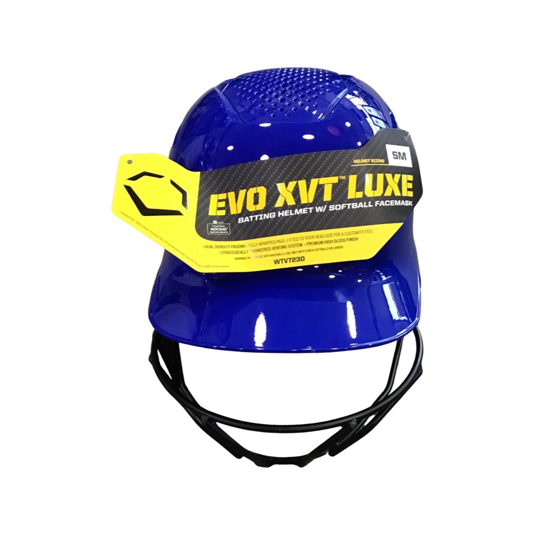 Used Evoshield Xvt Luxe Helmet Sm Baseball And Softball Helmets