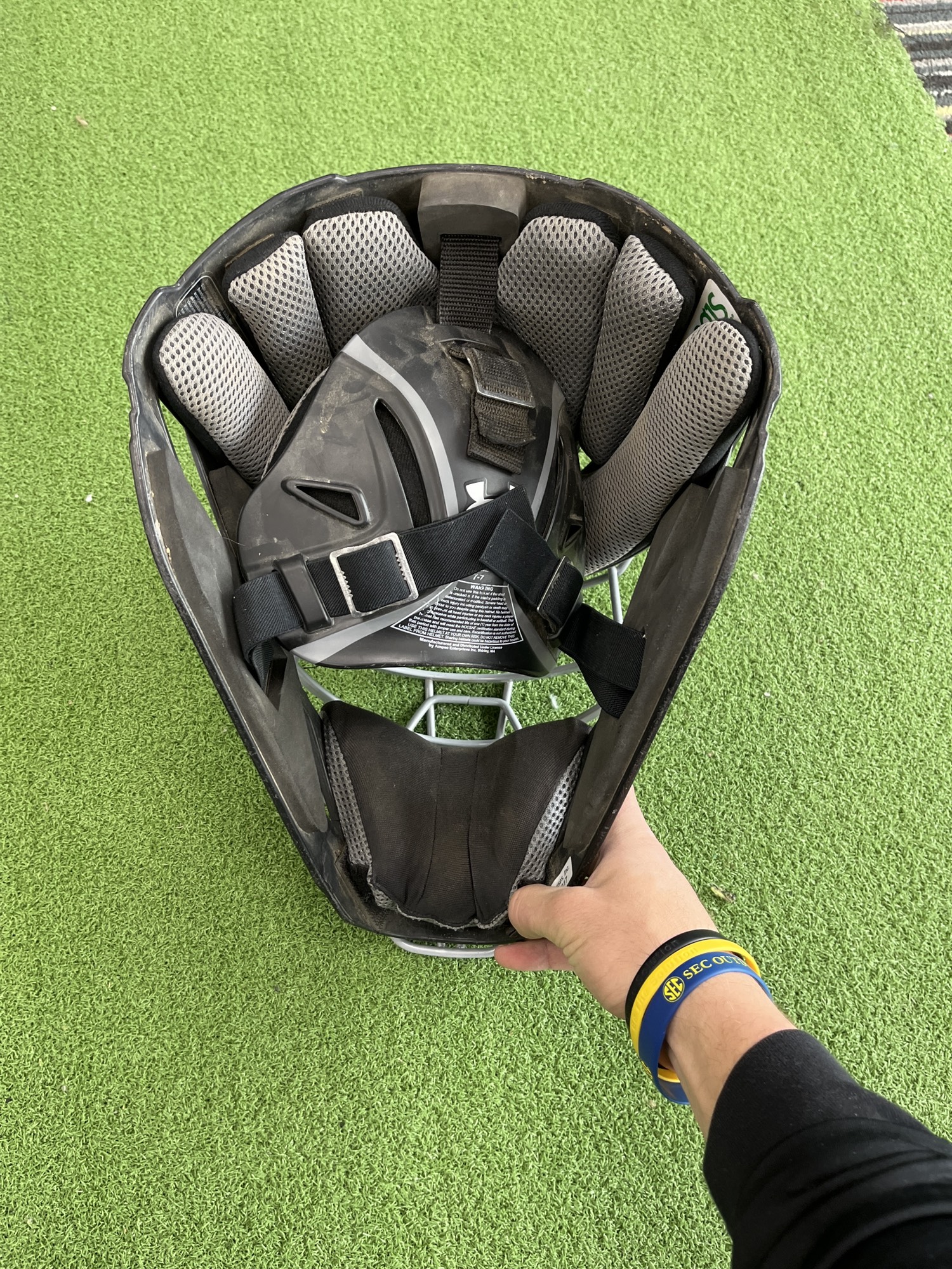 Used Under Armour Catcher's Mask SidelineSwap