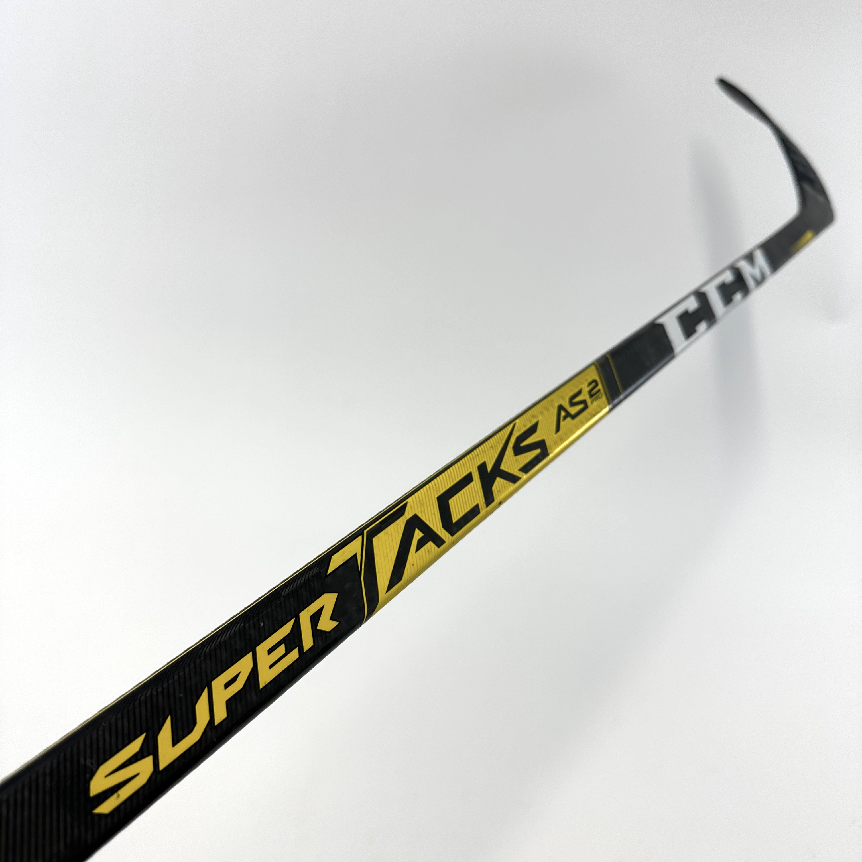 Used Right Handed CCM Super Tacks AS2 Pro 85 Flex Custom Toe Curve
