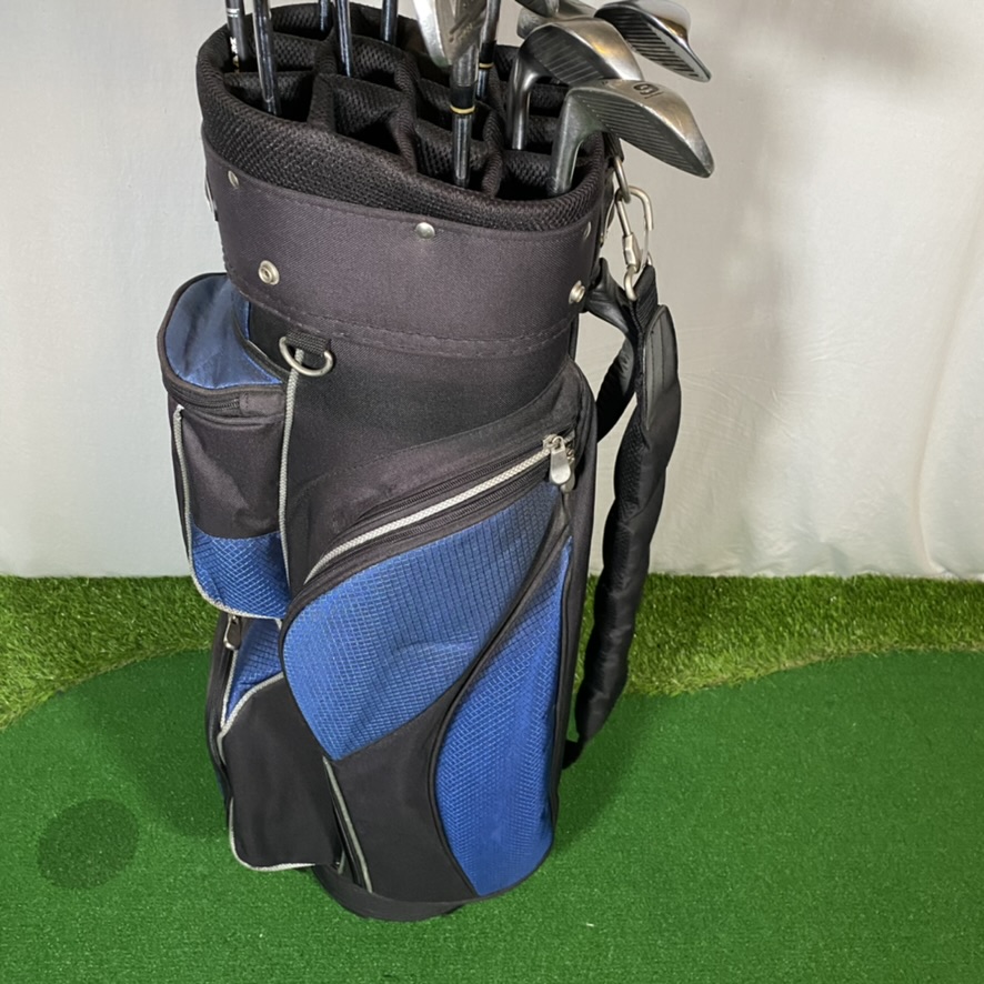 Top Flite Tour Golf Club Complete Set With Prosimmons Golf Bag