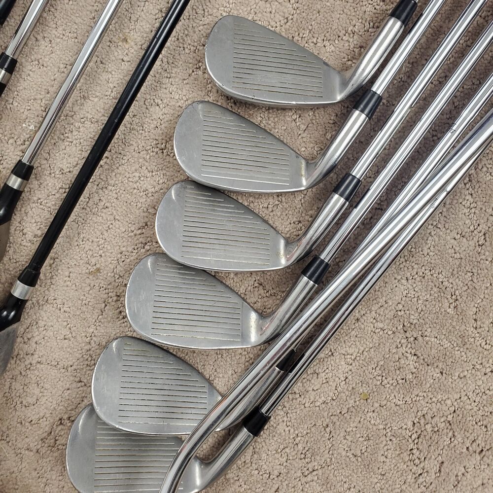 Top Flite XL 5000 Complete 12 Club Set Driver, 3W, 5W, 4H, 5H, 6PW, SW