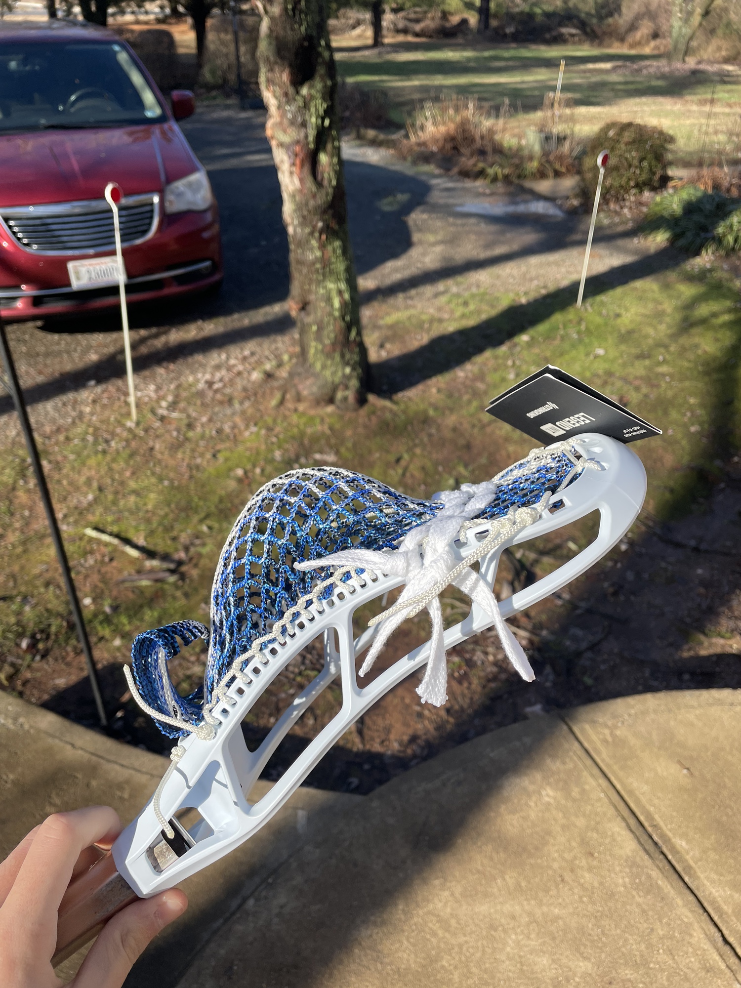 BN StringKing Legend Intermediate strung with Divine 10 Rhombus Mesh