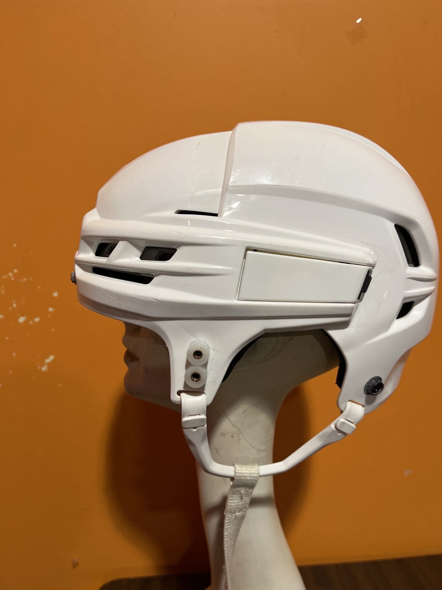Used White CCM Tacks 910 Pro Stock Helmet Medium SidelineSwap