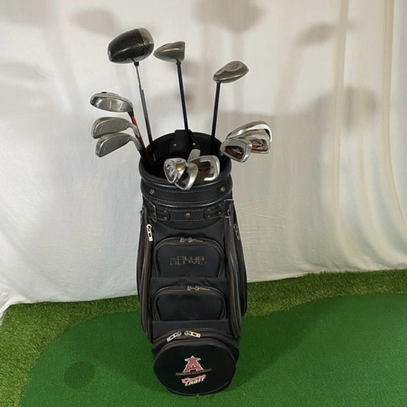 LEFT HANDED Mens Callaway Complete Golf Club Set With Coors Light Golf