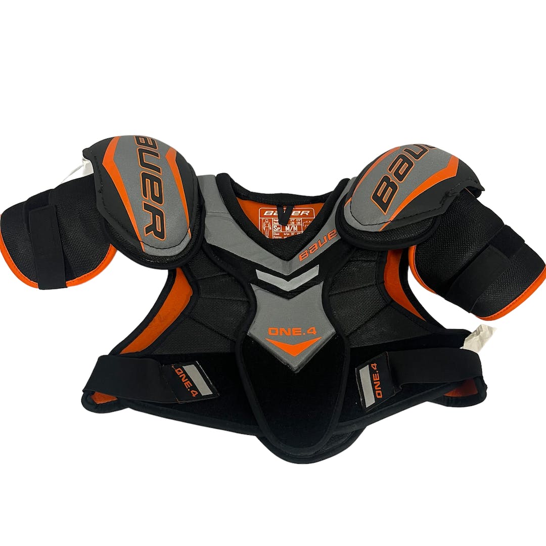 Used Bauer One.4 Senior Medium Hockey Shoulder Pads SidelineSwap