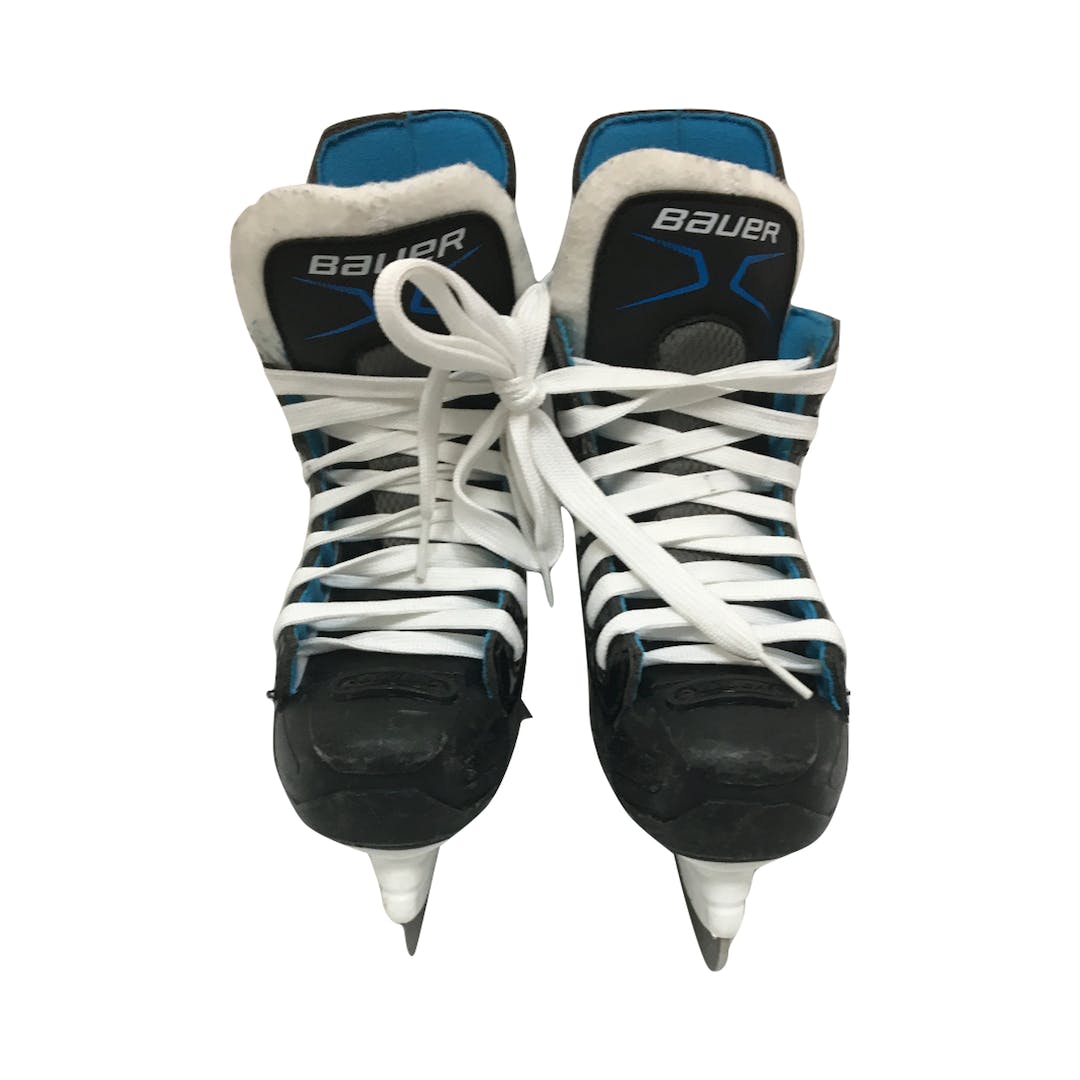 Used Bauer Xlp Youth 12 Ice Hockey Skates SidelineSwap
