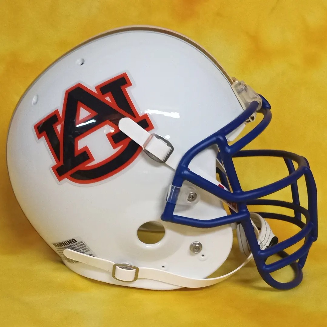 Auburn Tigers super custom fullsize football helmet Schutt Air XL Bike
