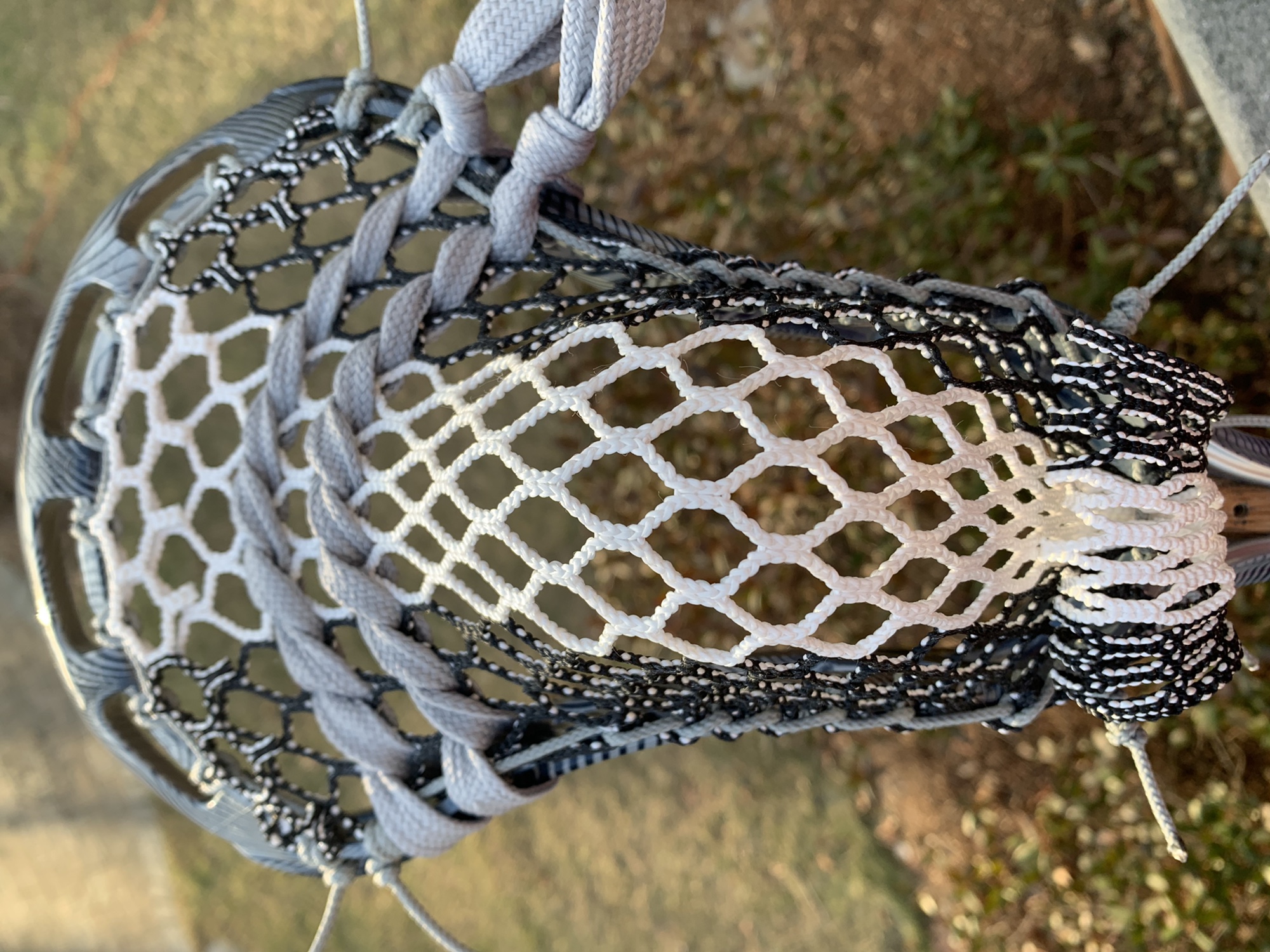 NEW Rare Reebok 10K Lacrosse head CUSTOM Strung w/ Semisoft mesh