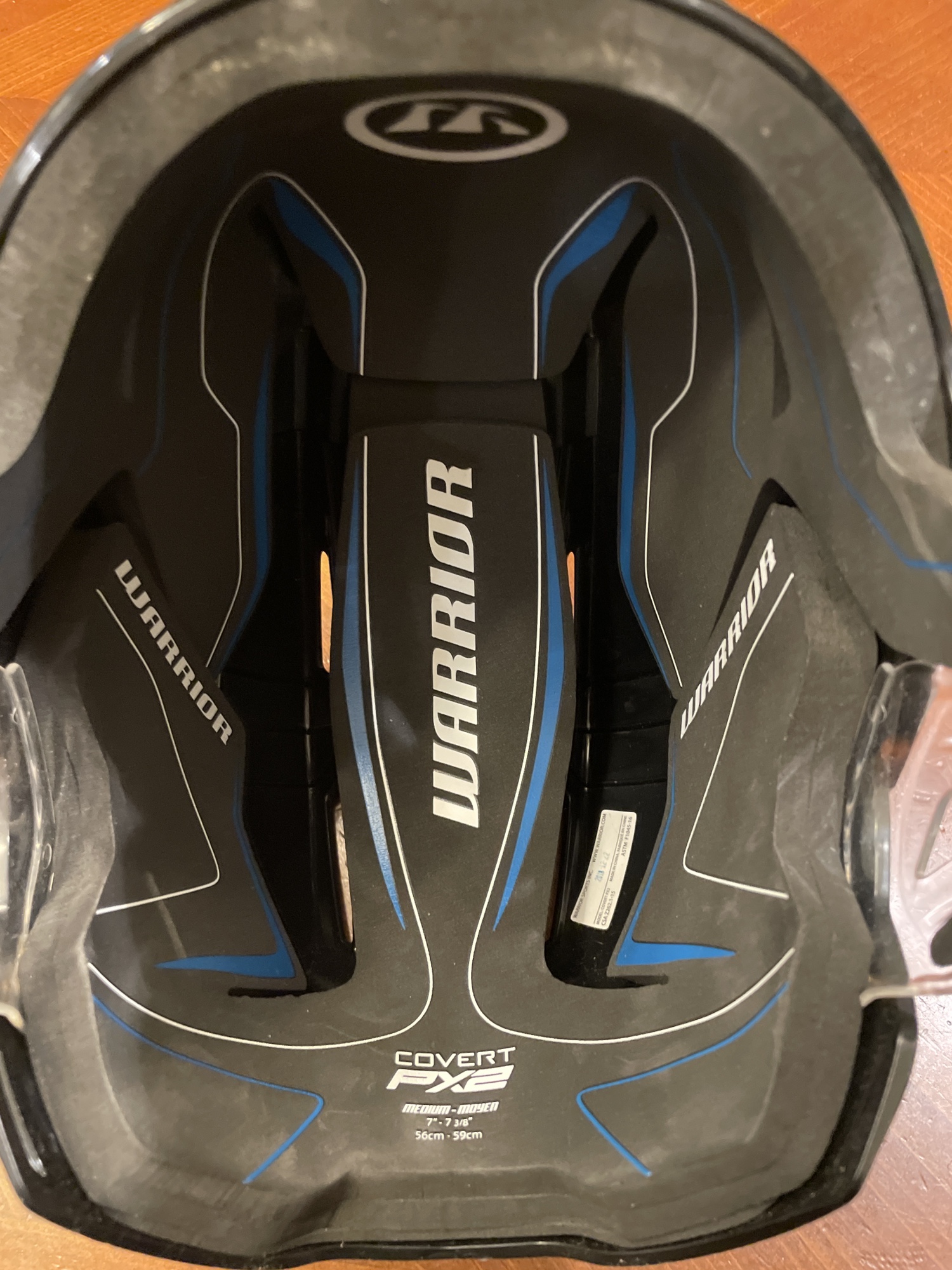 Warrior Covert PX2 Box Lacrosse Helmet SidelineSwap