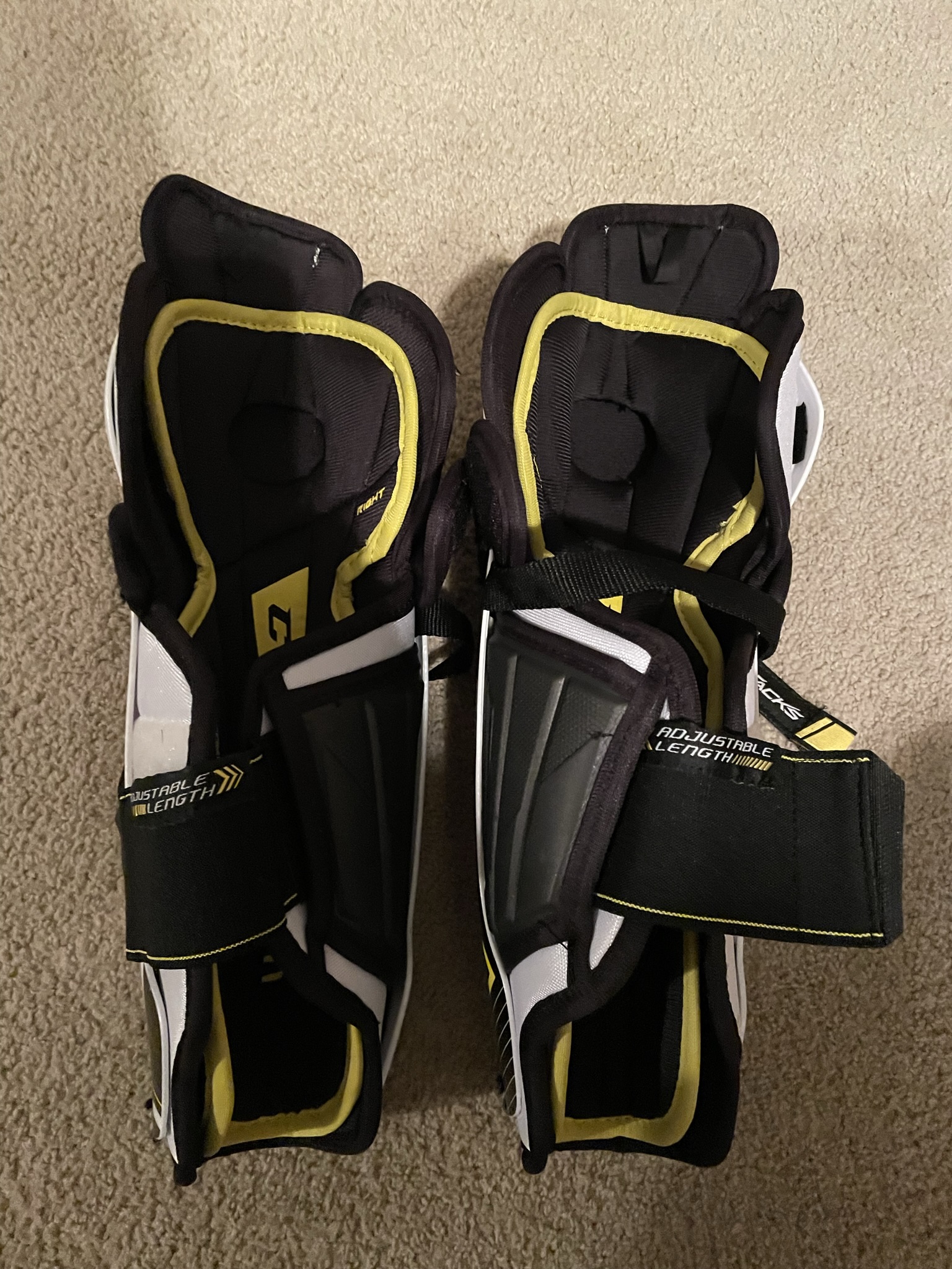 Used CCM Tacks 9060 Shin Pads SidelineSwap