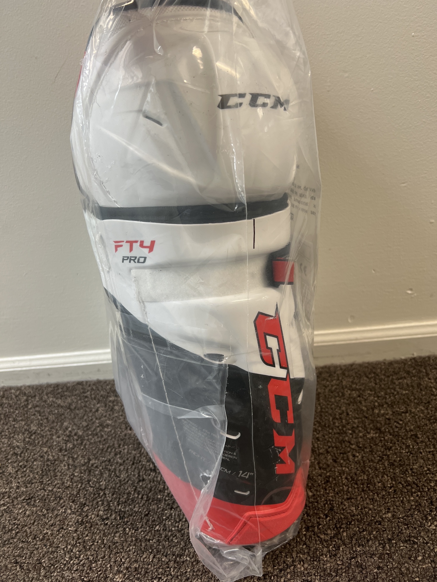 CCM Jetspeed FT4 pro Shin Pads SidelineSwap