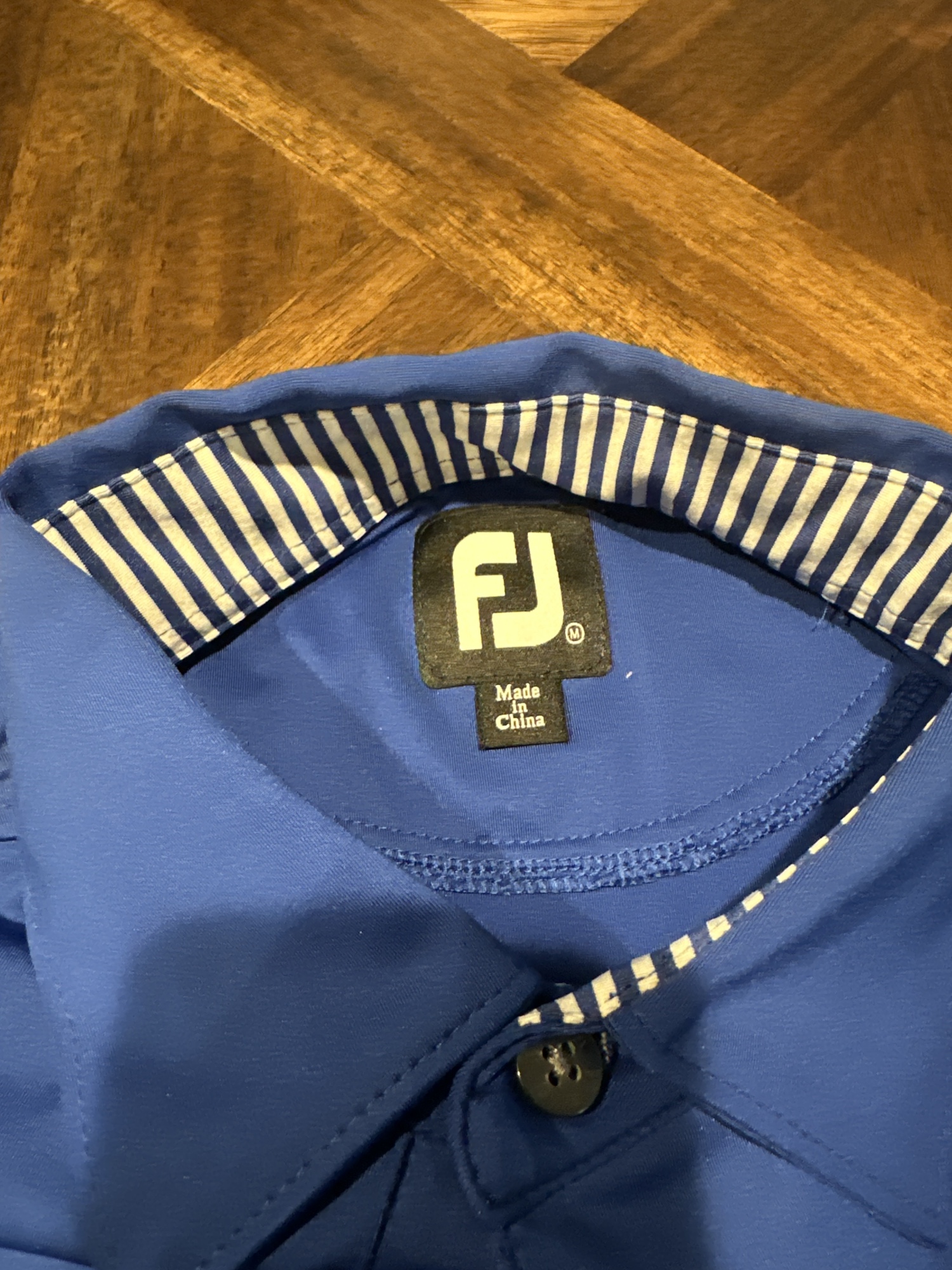 Blue Used Men's Footjoy Shirt SidelineSwap