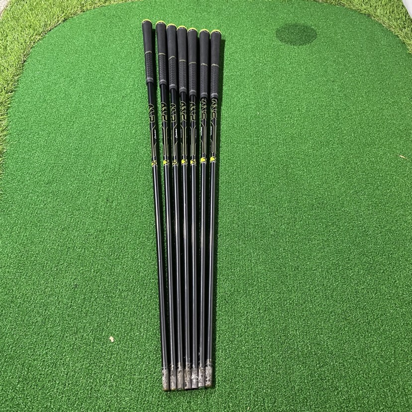 Taylormade M2 REAX Graphite Golf Shaft Set 4PW A Flex 0.370 Parallel