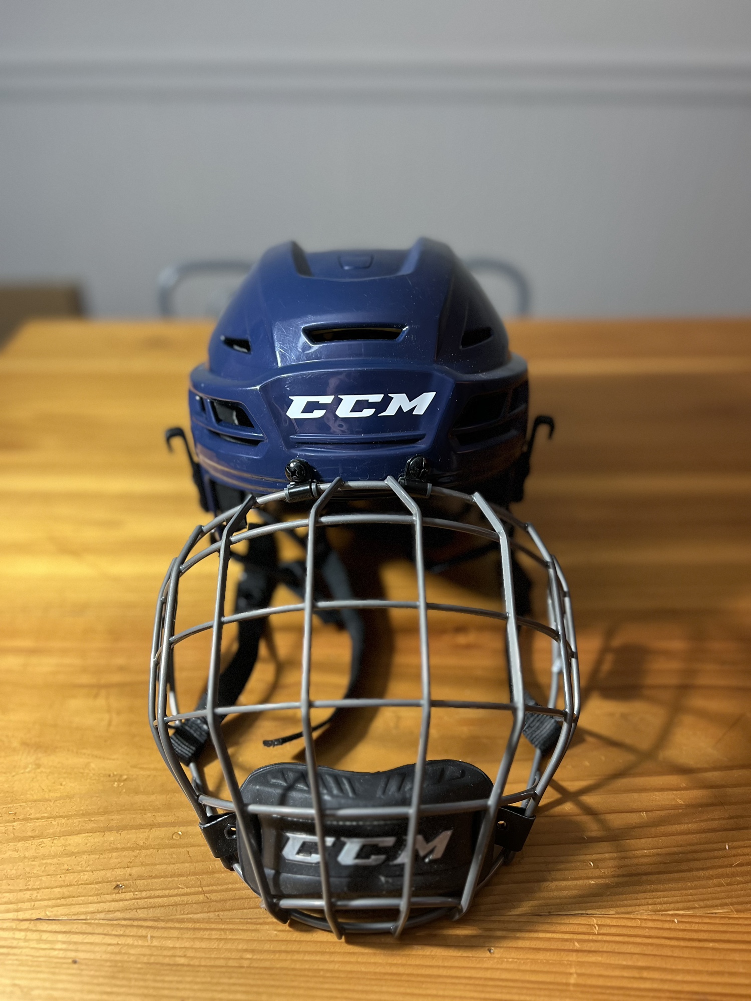 Used Small CCM Tacks 310 Helmet Navy SidelineSwap