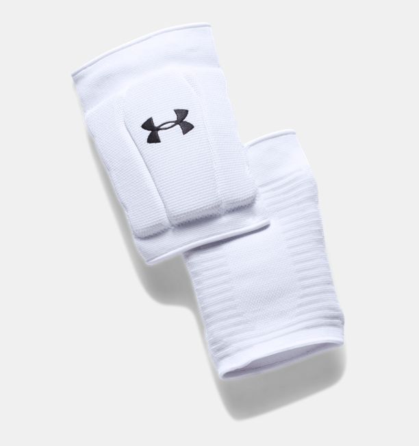Under Armour UA Armour 2.0 Volleyball Knee Pads White or Black Knee Pads 1290867 SidelineSwap