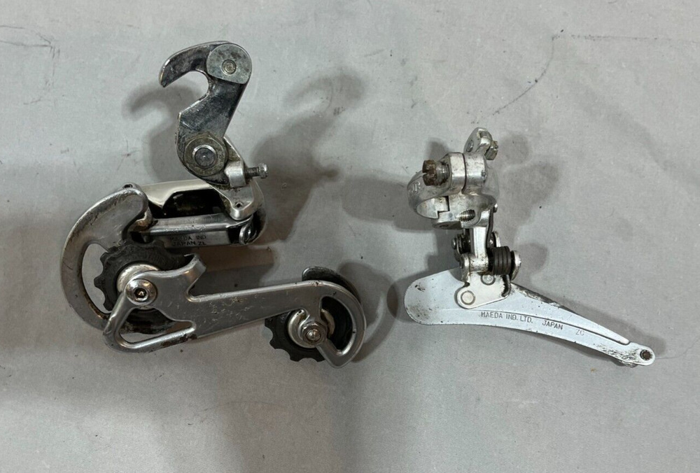 Vintage Suntour ARX Front/Rear Road Derailleurs Suntour Power Down Tube