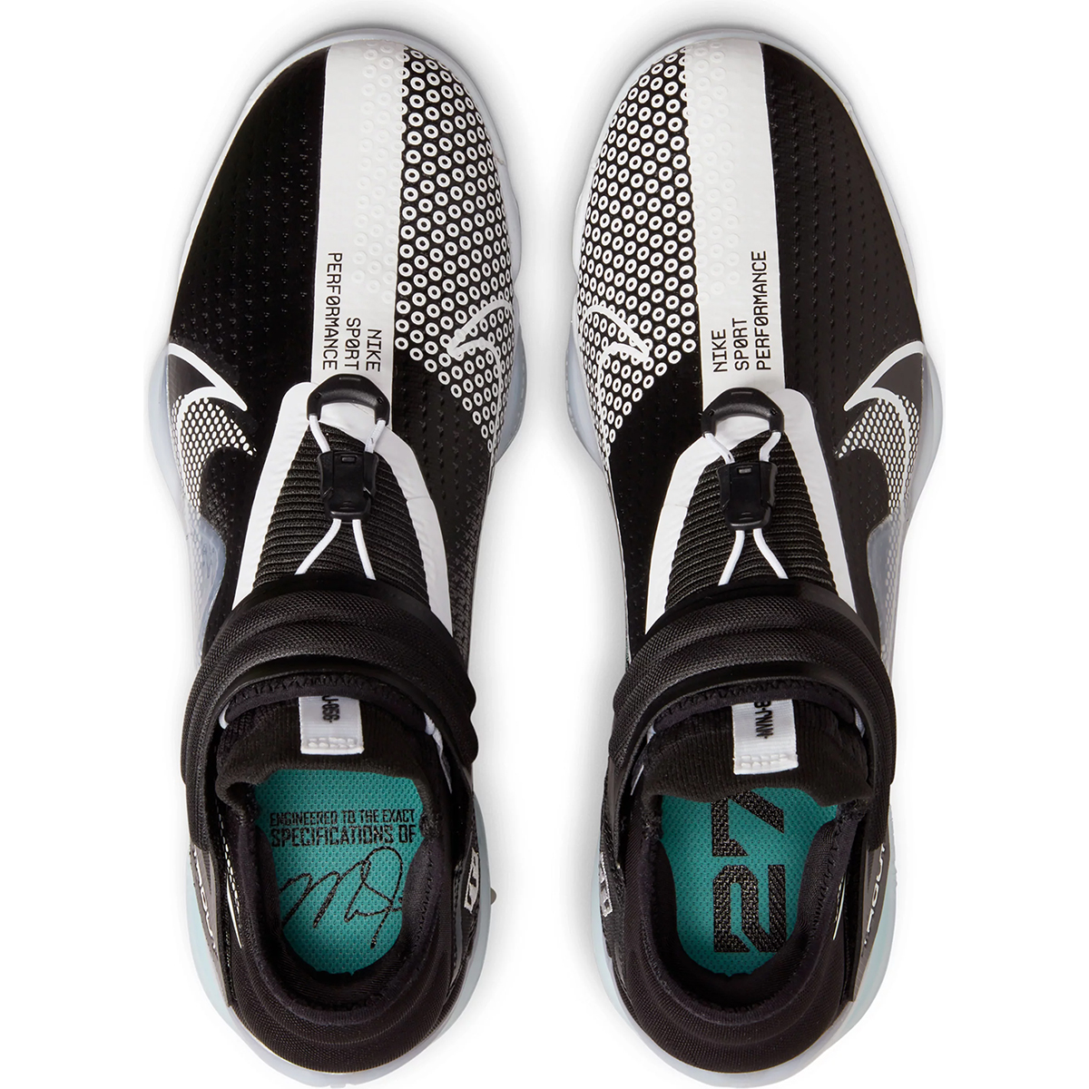 Nike Men's Force Zoom Trout 7 Metal Baseball Cleats Size 13 Black CI3134005 SidelineSwap