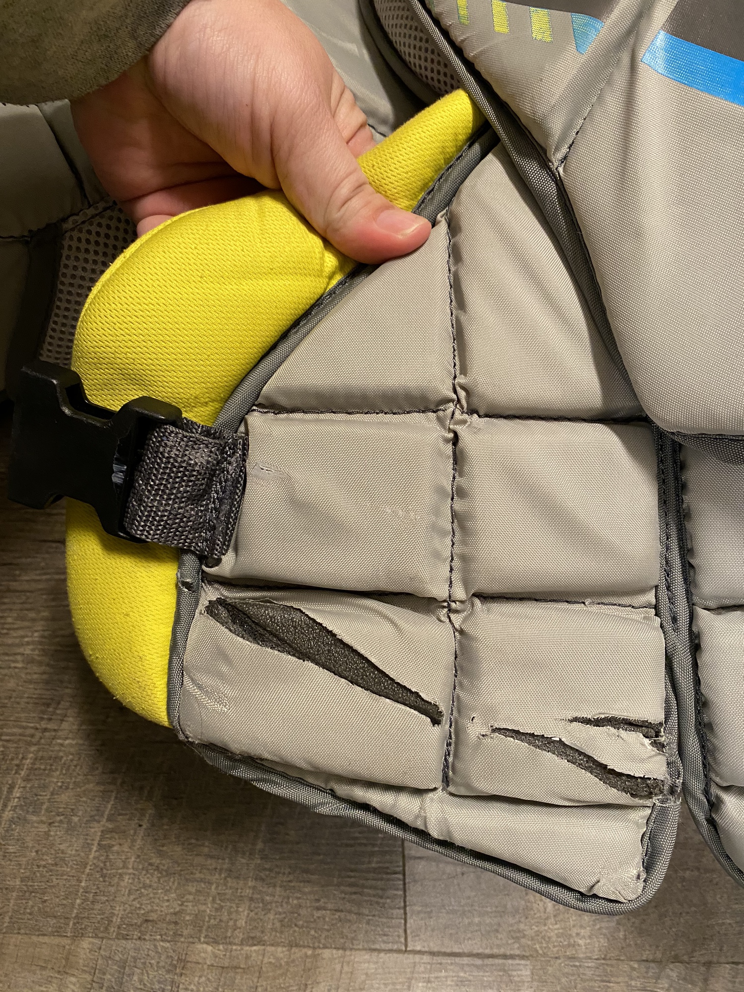 Warrior Ritual G5 Junior XL Goalie Chest Guard & Arm Protector