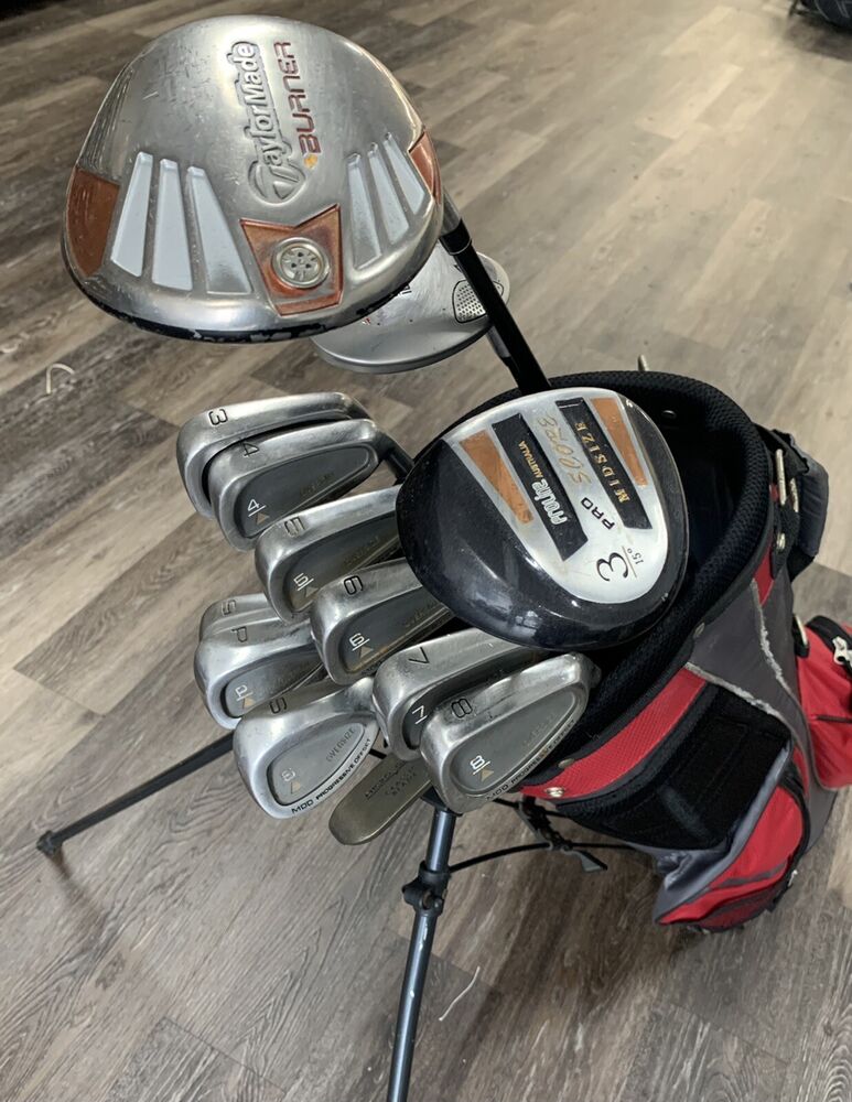 Complete Set of Golf Clubs - TaylorMade, Adams, MDD