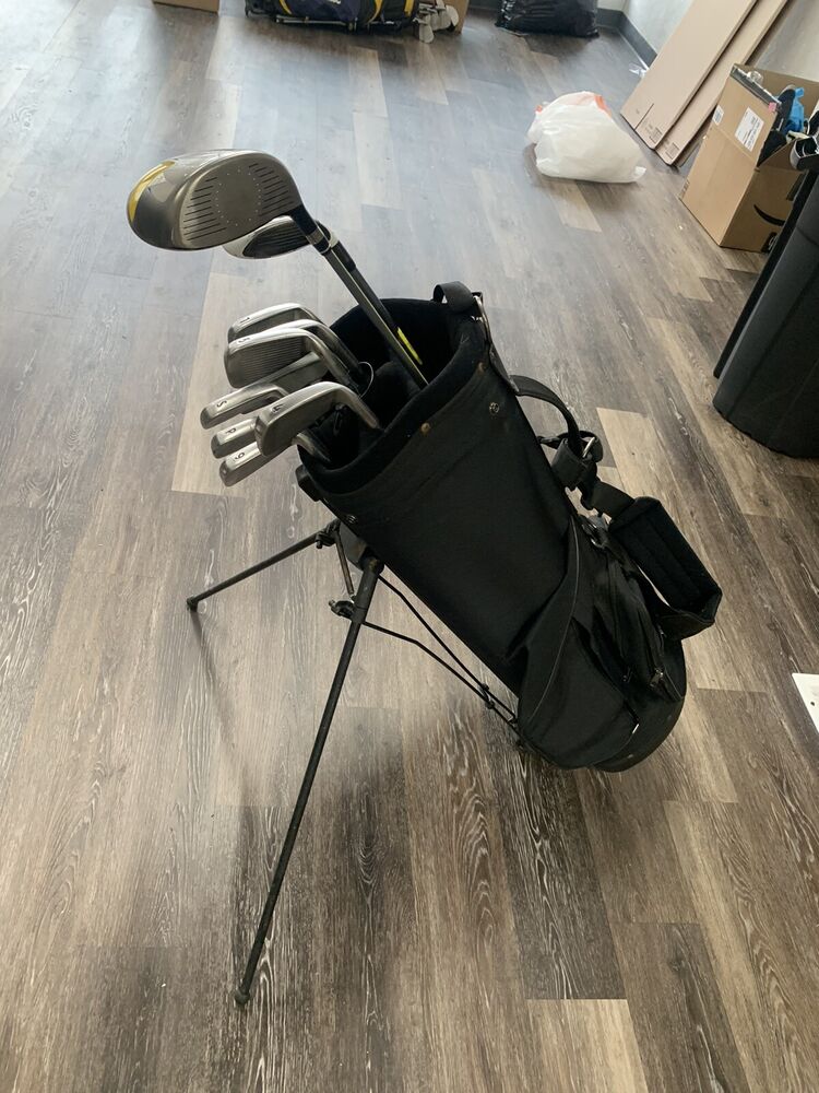 Complete Set of Left Handed, Senior Flex, Golf Clubs Nike, XPC