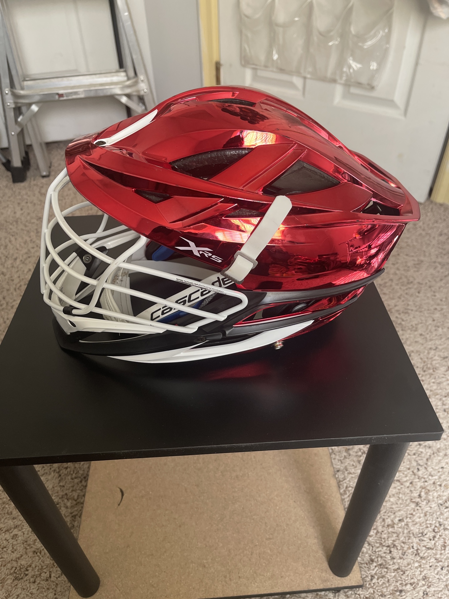 Chrome Red Cascade XRS Helmet SidelineSwap