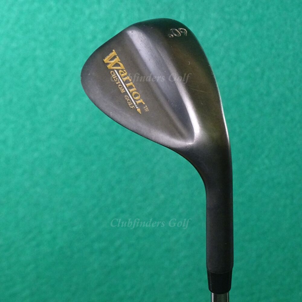 Warrior Custom Golf Signature Series Gunmetal 6011 60° LW Lob Wedge