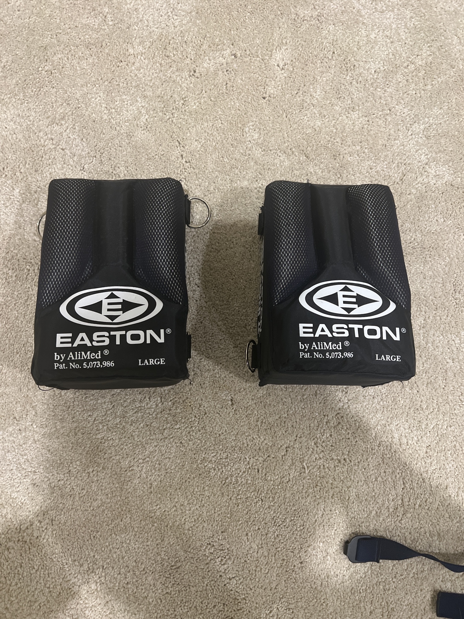 Easton Elite X Intermediate Royal Blue/Columbia Blue Catcher’s Gear w