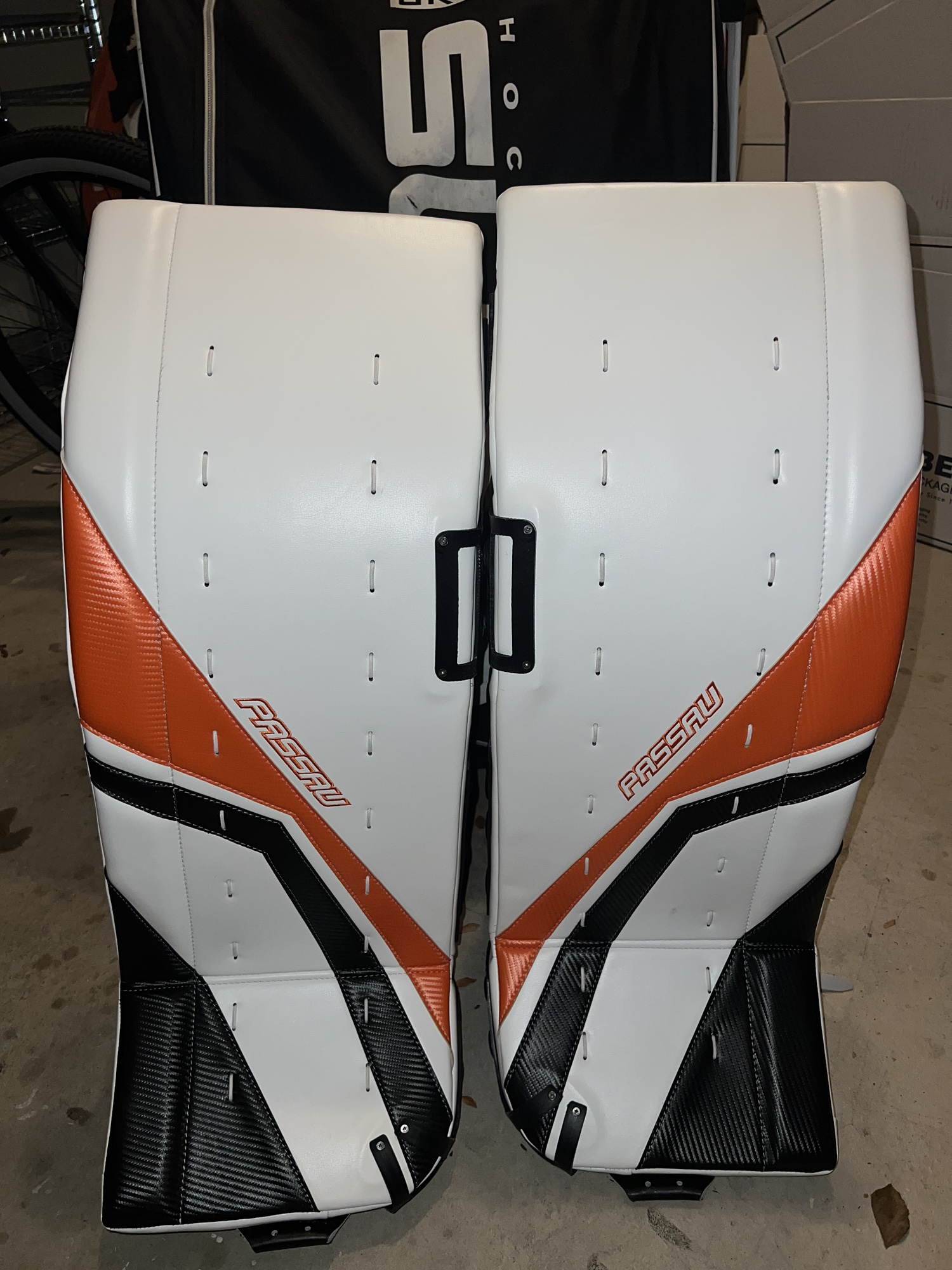 Passau Dek Hockey Goalie Set 33” + 2” Used Once SidelineSwap