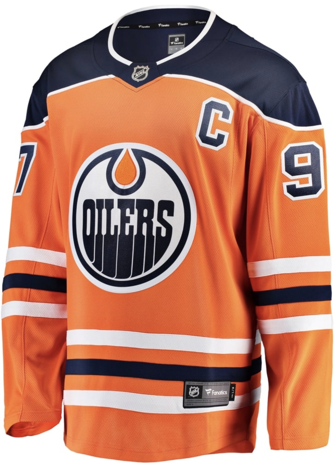 Brand New Edmonton Oilers Connor McDavid NHL Breakaway Jersey XXL