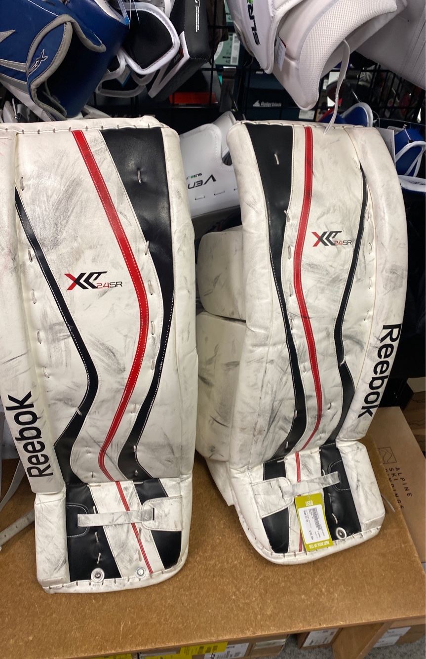 Reebok XT24 Used Senior 33" Goalie Leg Pads XT 24 SidelineSwap