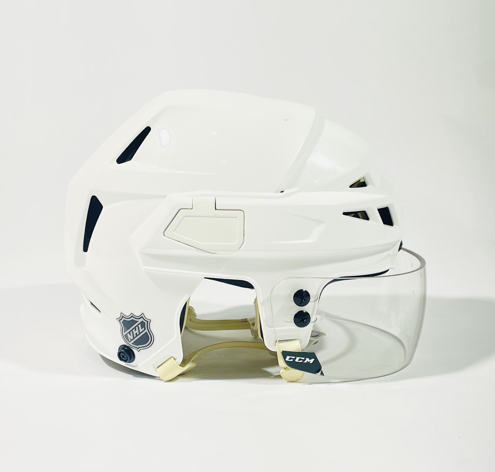 Medium CCM V08 Helmet w/Visor NHL Pro Stock Minnesota Wild