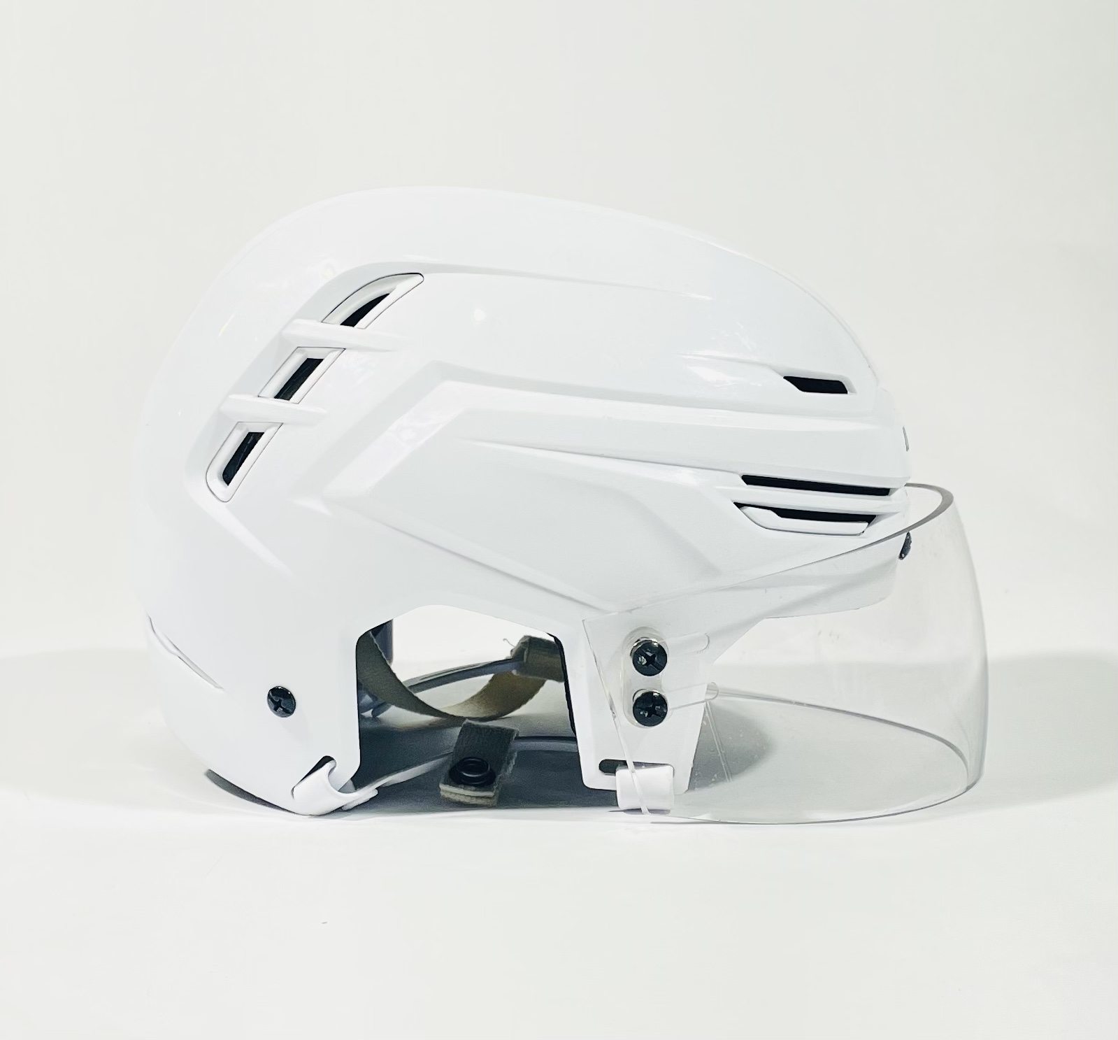 Medium Warrior Alpha One Pro Helmet w/Visor NHL Pro Stock Minnesota