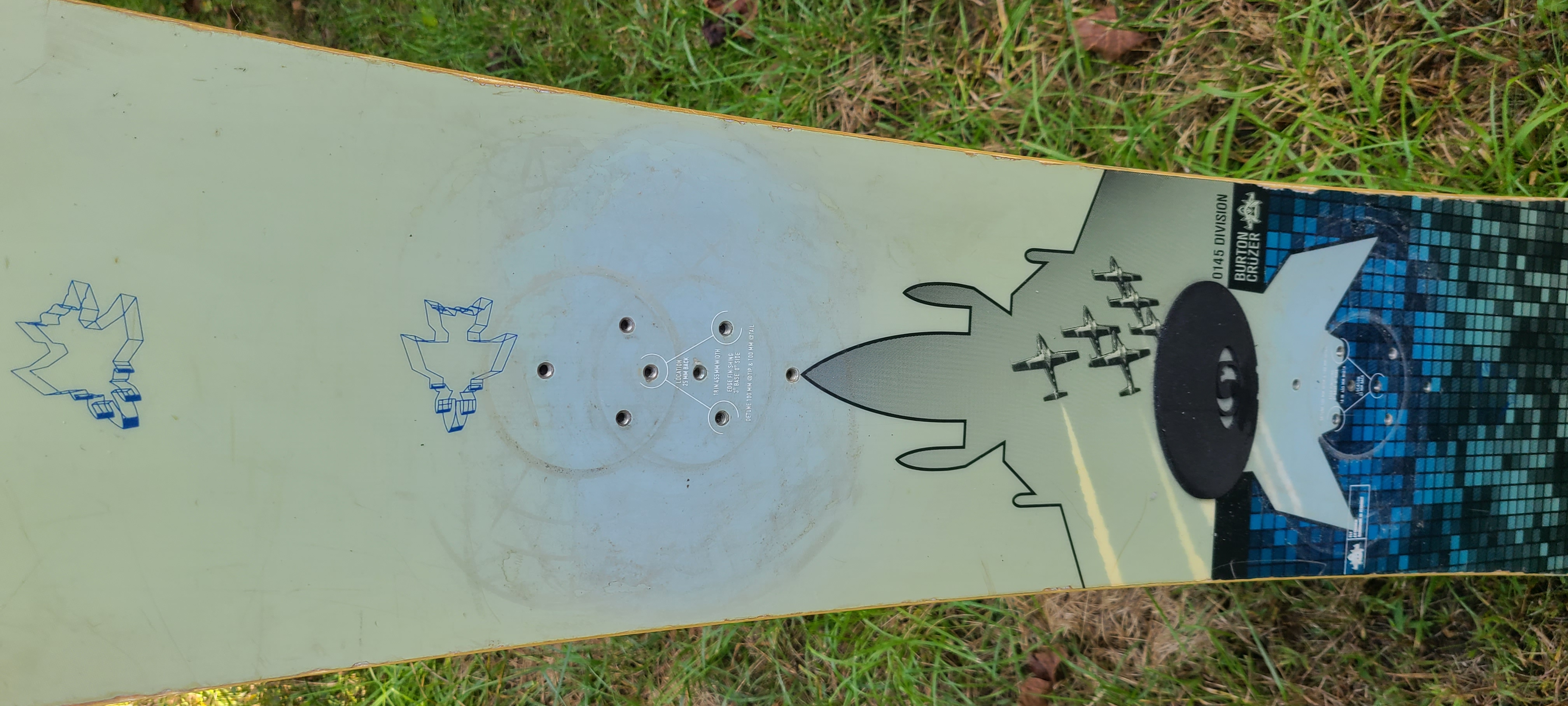 Burton Cruzer 145cm Snowboard Deck Only SidelineSwap