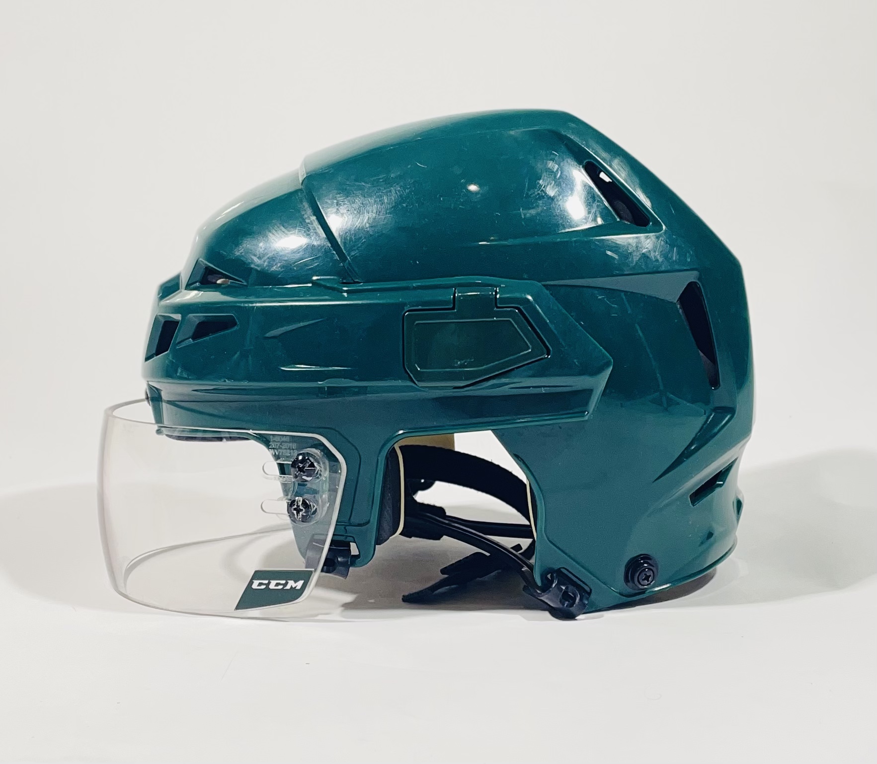 Small CCM V08 Helmet w/Visor NHL Pro Stock Minnesota Wild