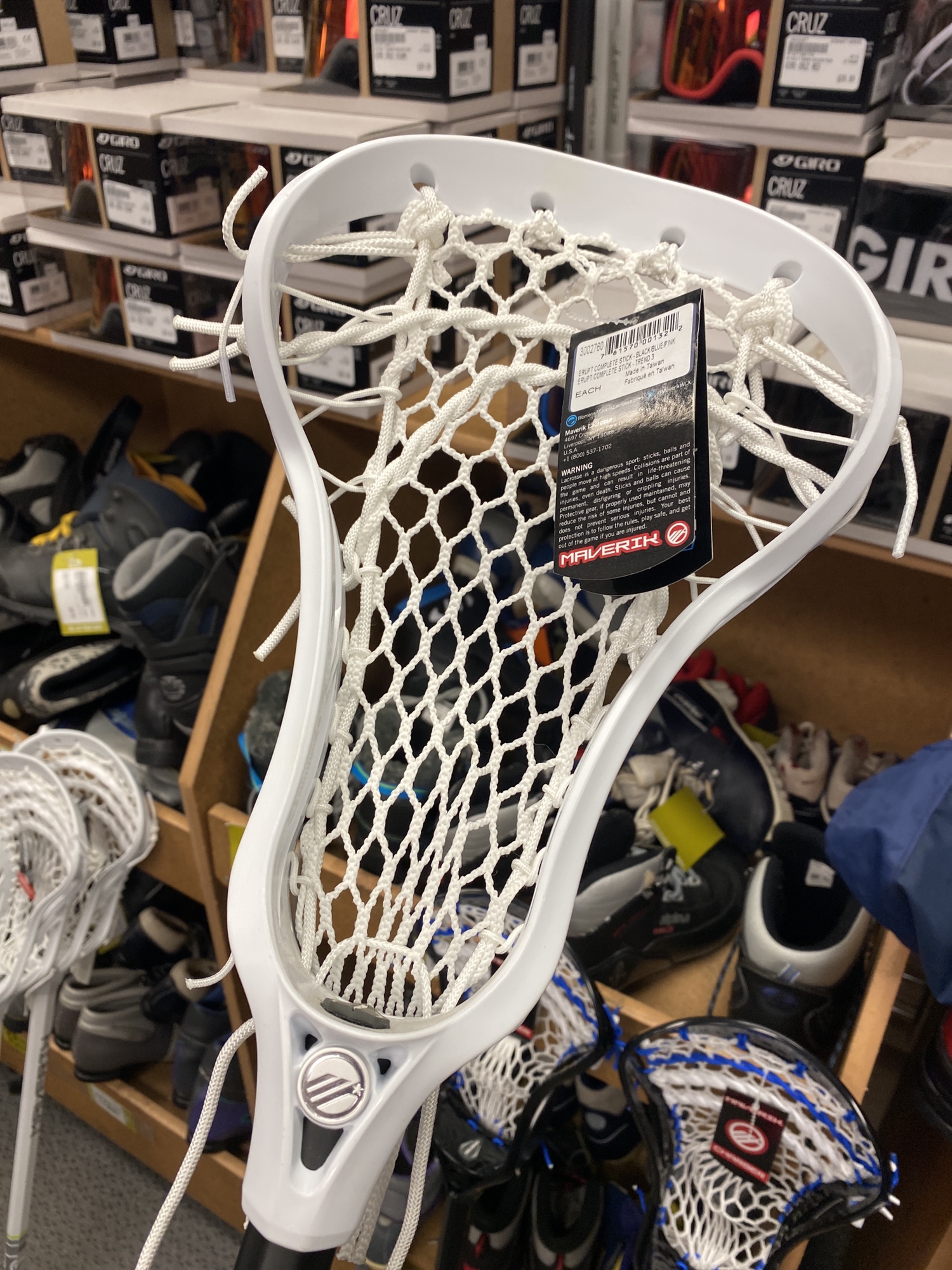 Women’s Maverik Erupt Stick Player Lax Composite Matrix SidelineSwap