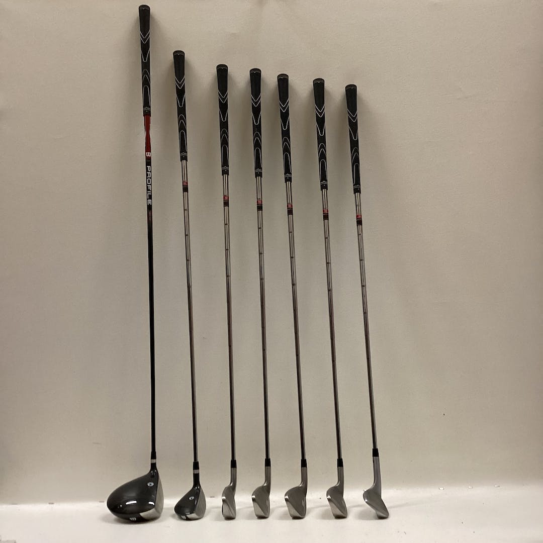 Used Wilson Profile Sgi 7 Piece Regular Flex Steel Shaft Men's Package
