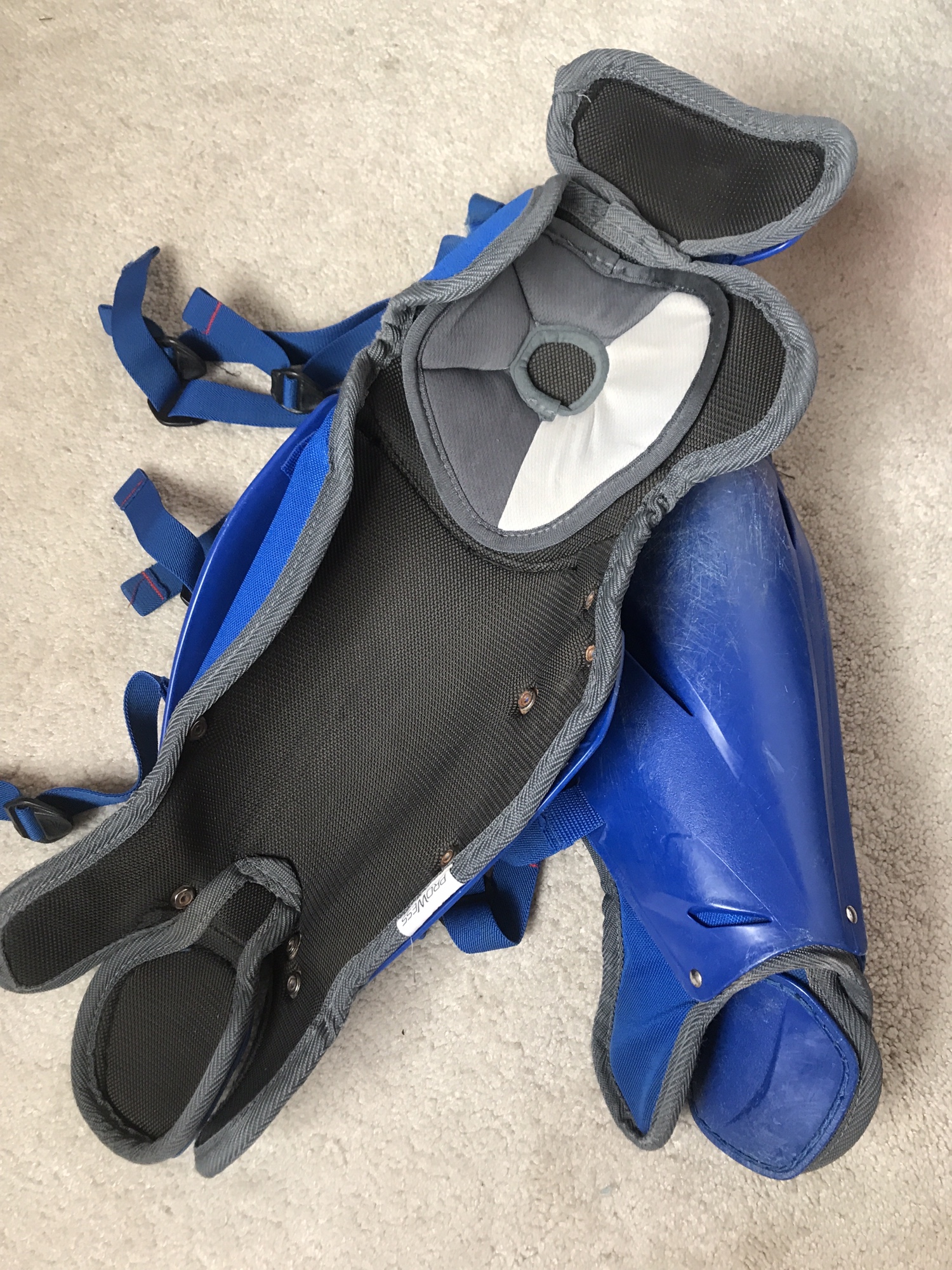 Easton prowess Baseball / Softball catchers leg guards SidelineSwap