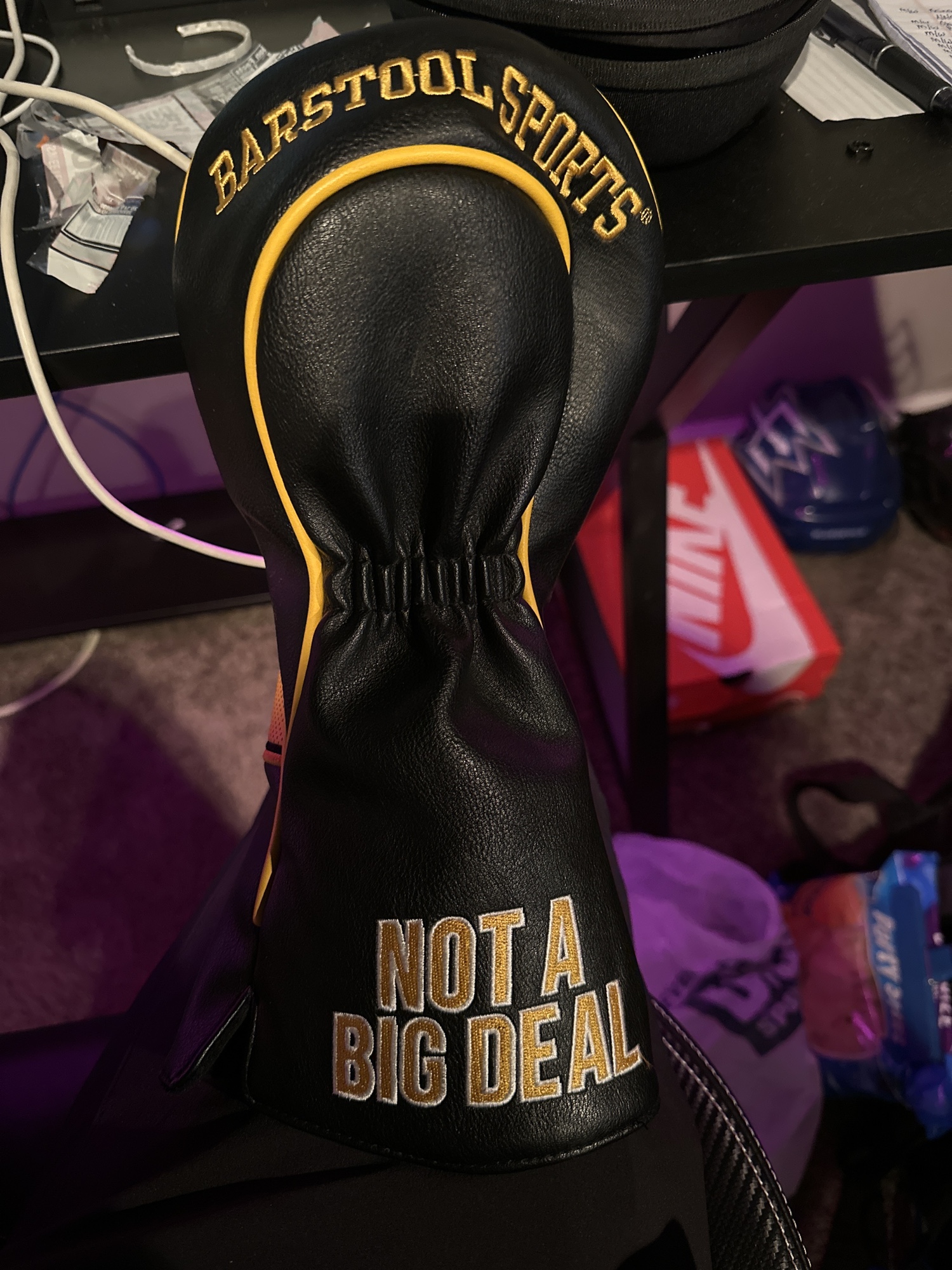 Barstool Sports Spittin Chiclets Head Cover SidelineSwap