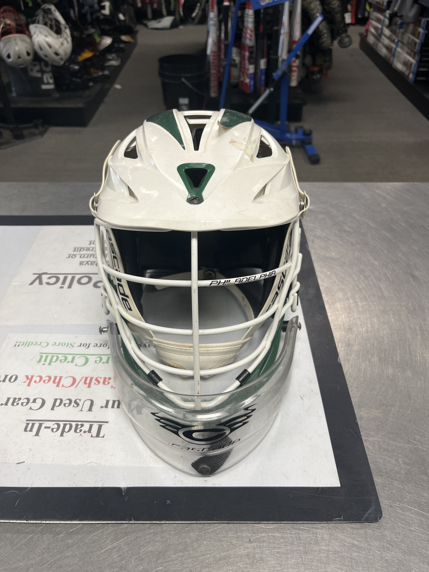Used Goalie Cascade R Helmet SidelineSwap