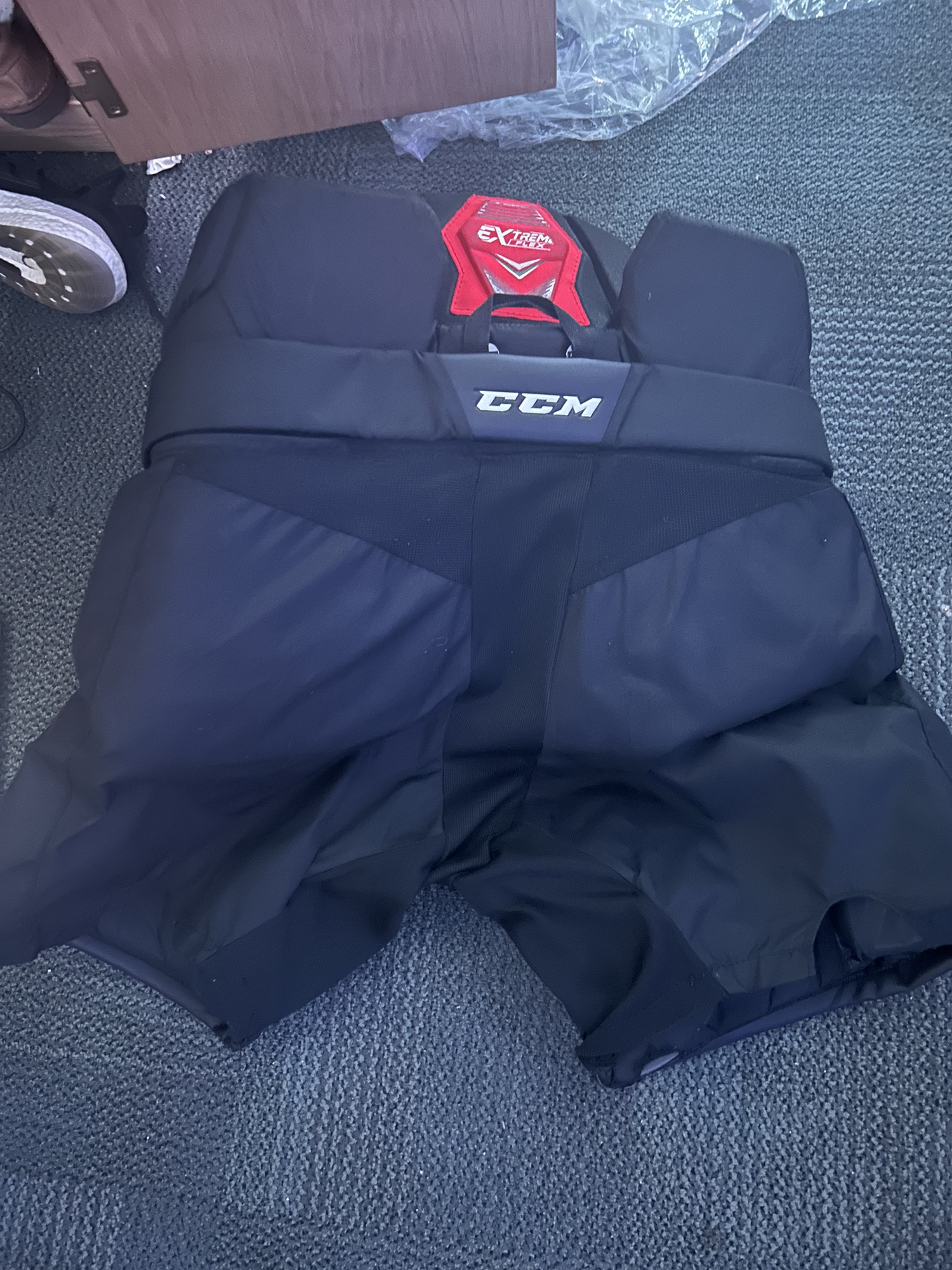 Used XL CCM Pro Stock Extreme Flex II Shield Pro Hockey Goalie Pants