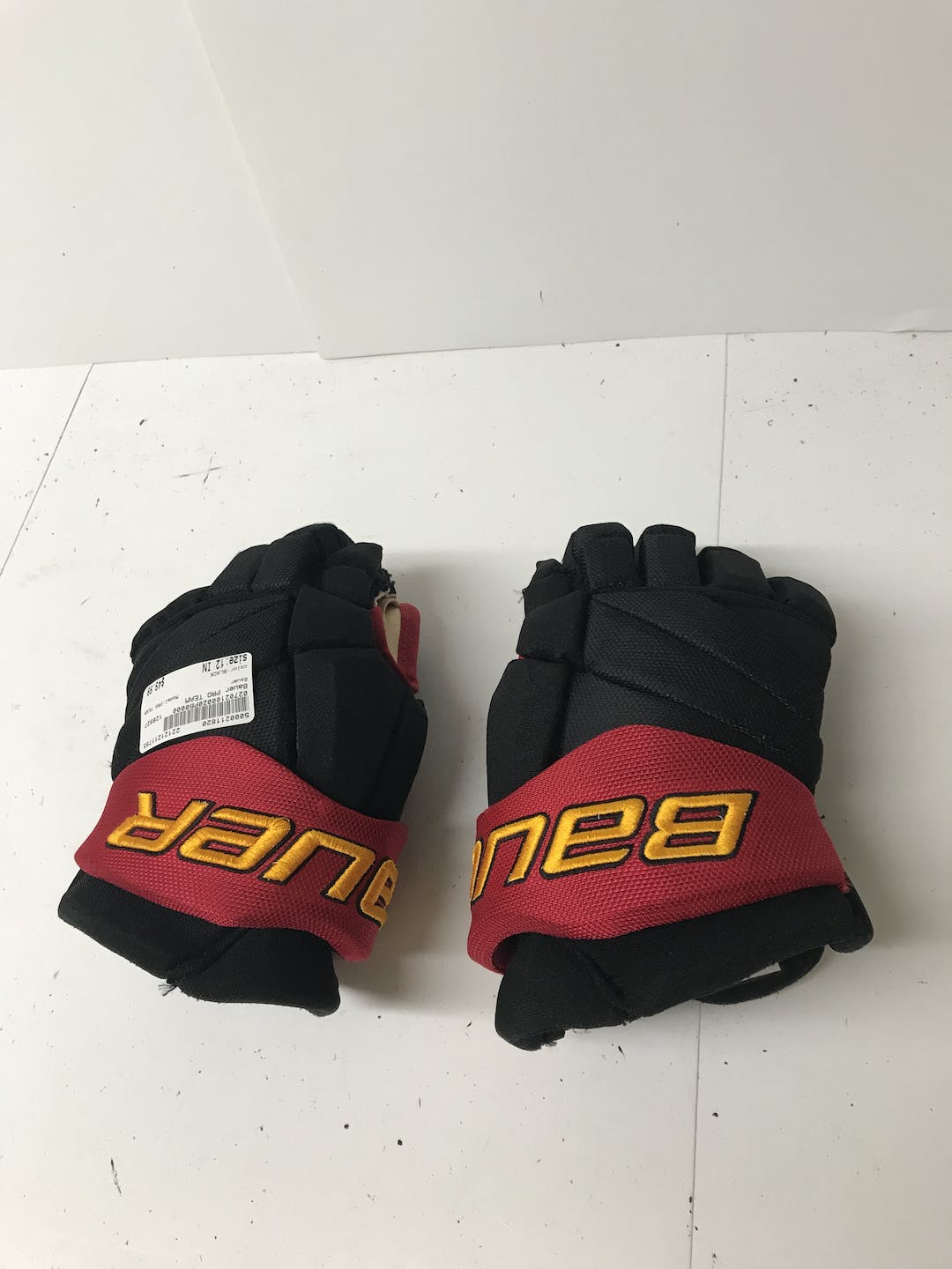 Used Bauer Pro Team 12" Hockey Gloves SidelineSwap
